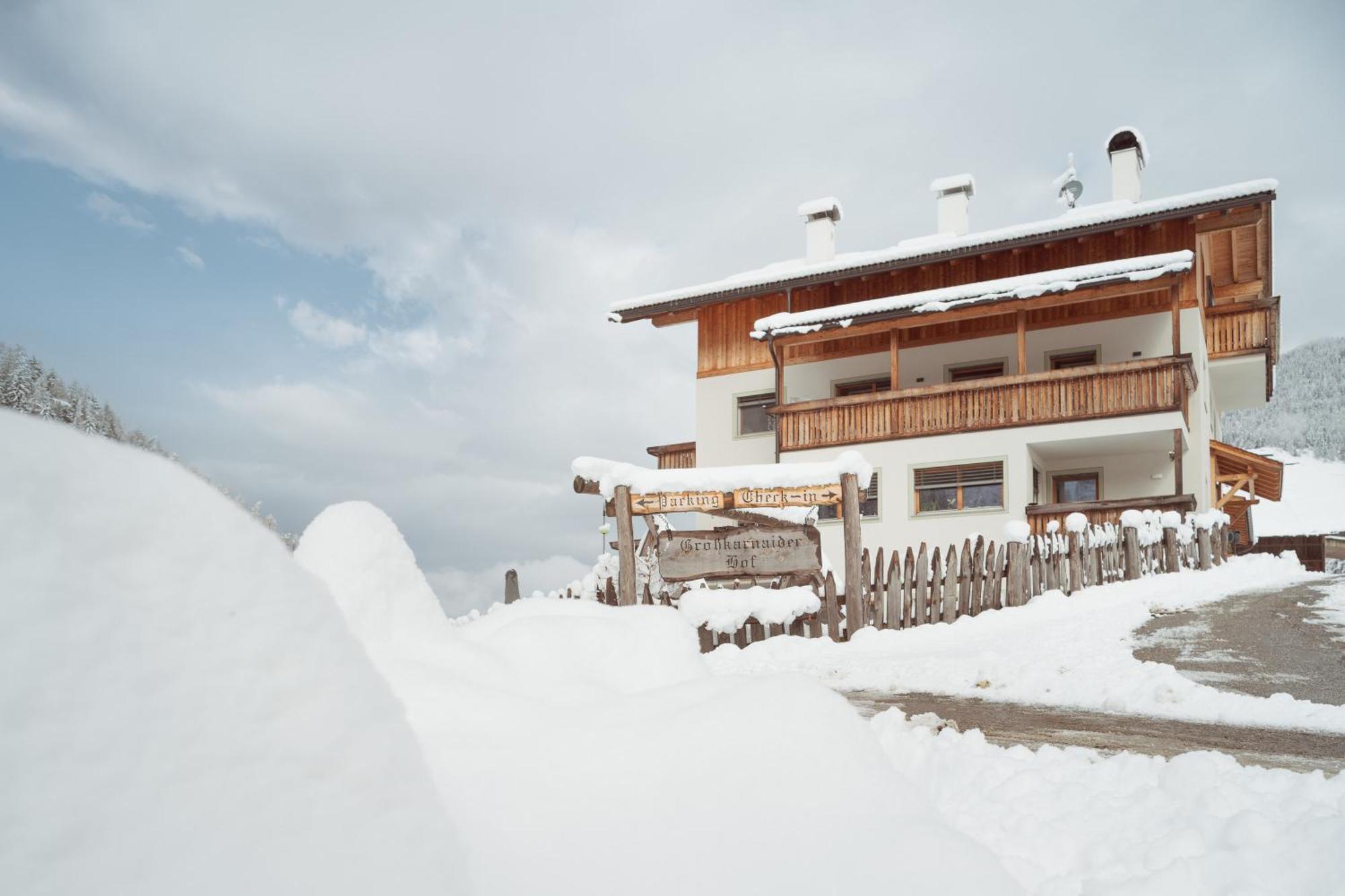 Apartment Lahnbach Grosskarneid Luson Exterior foto